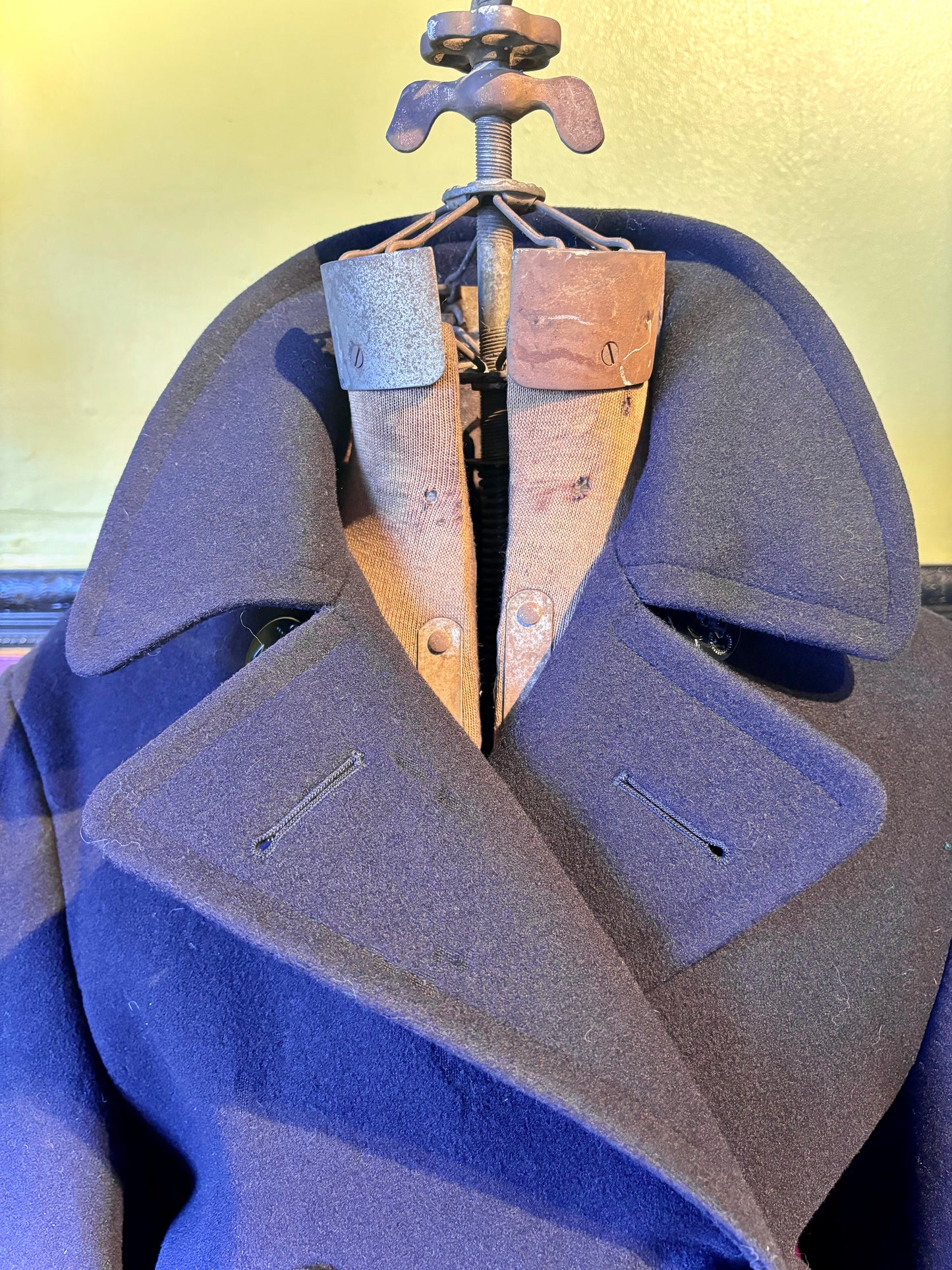 Naval Wool Coat