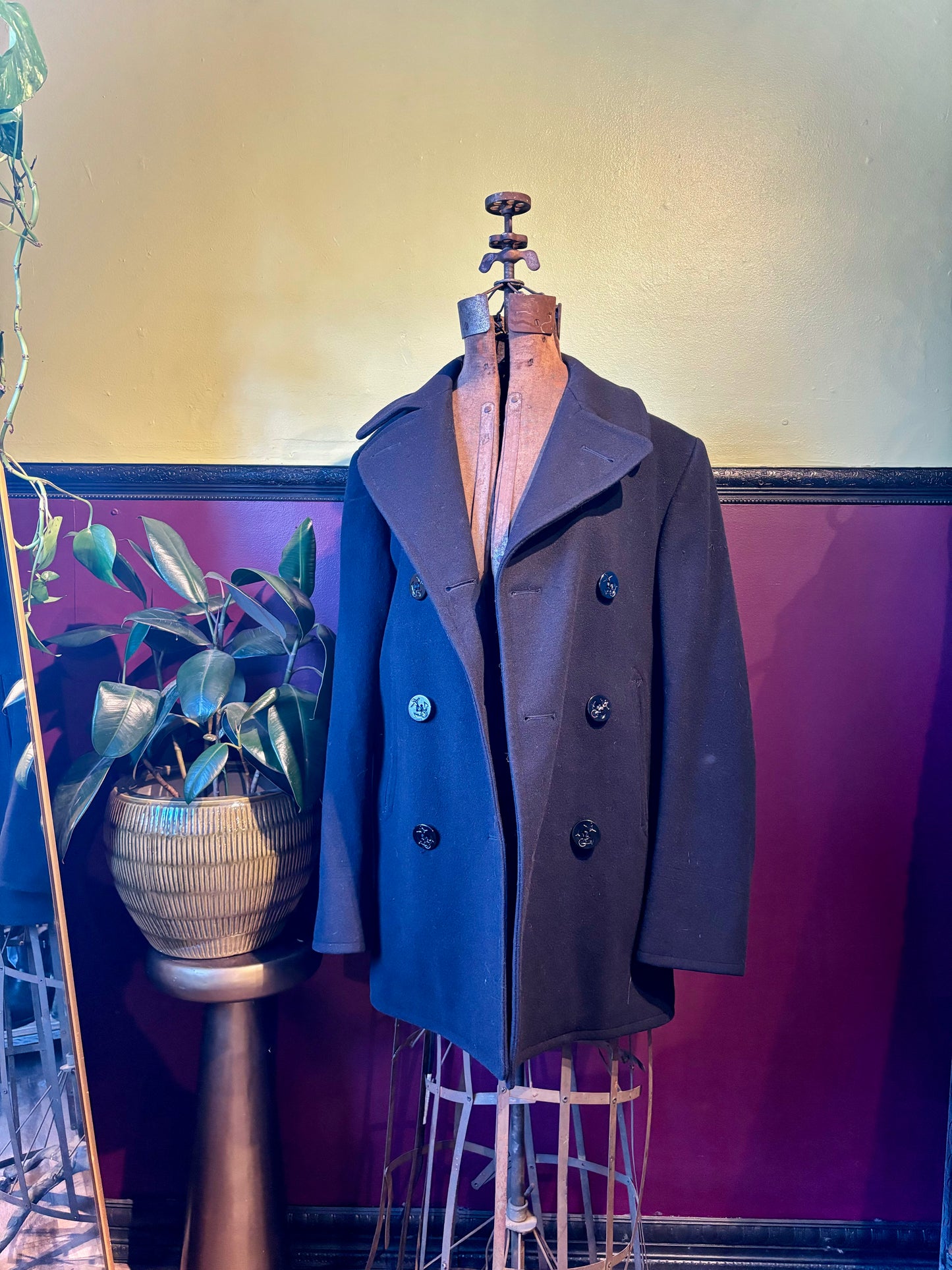 Naval Wool Coat