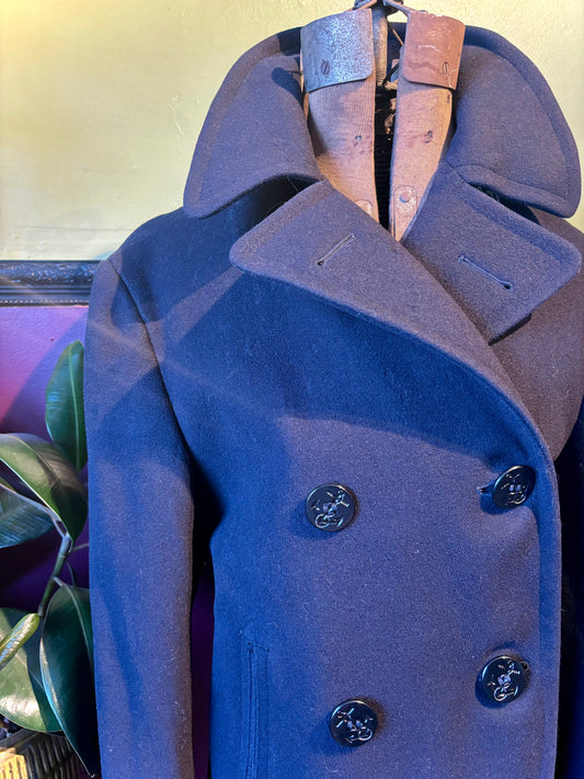 Naval Wool Coat