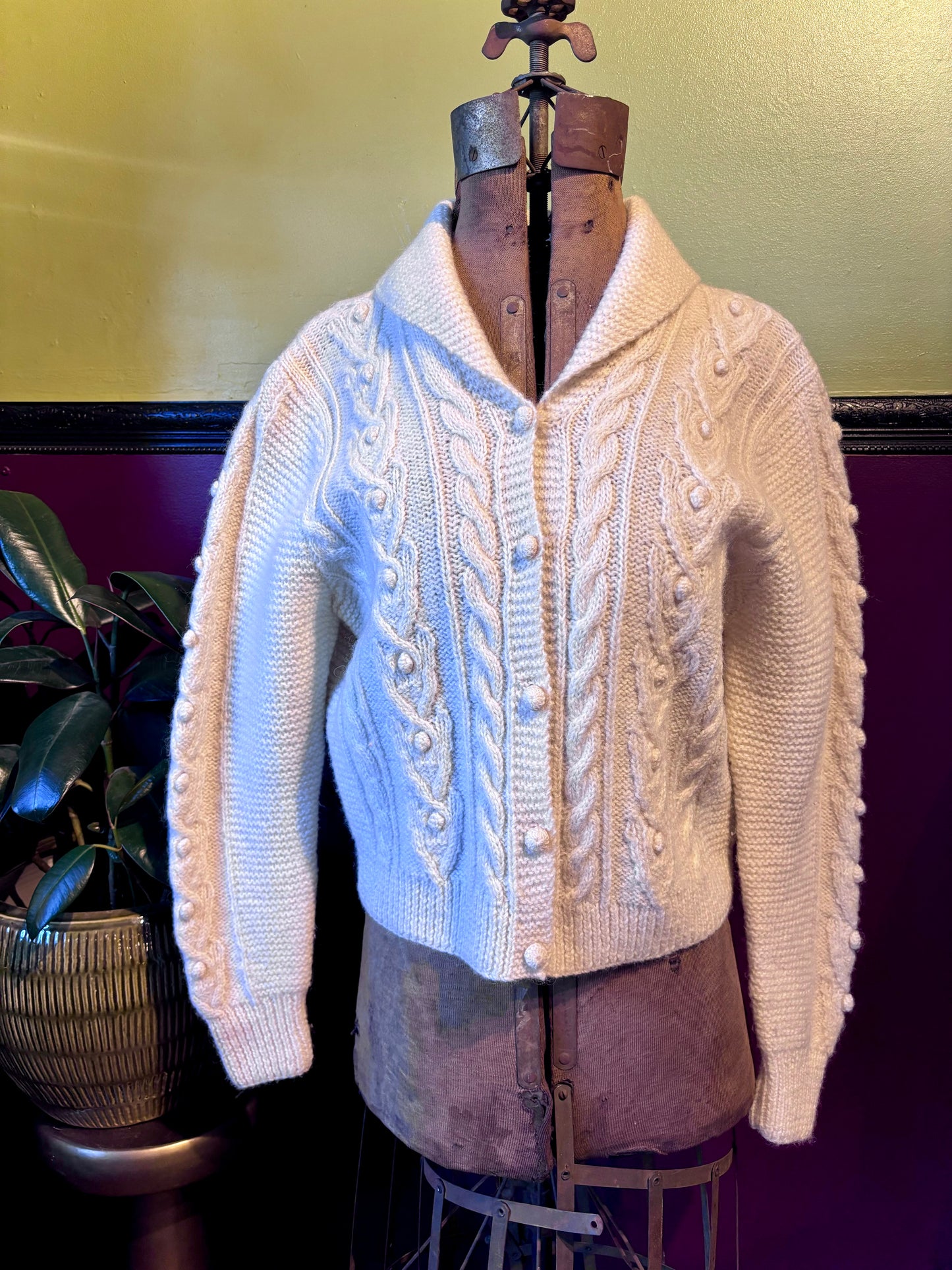 Shawl Collar Cardigan