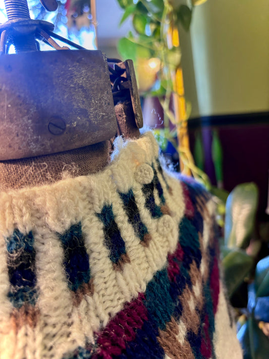 Jewel Toned Knit Sweater