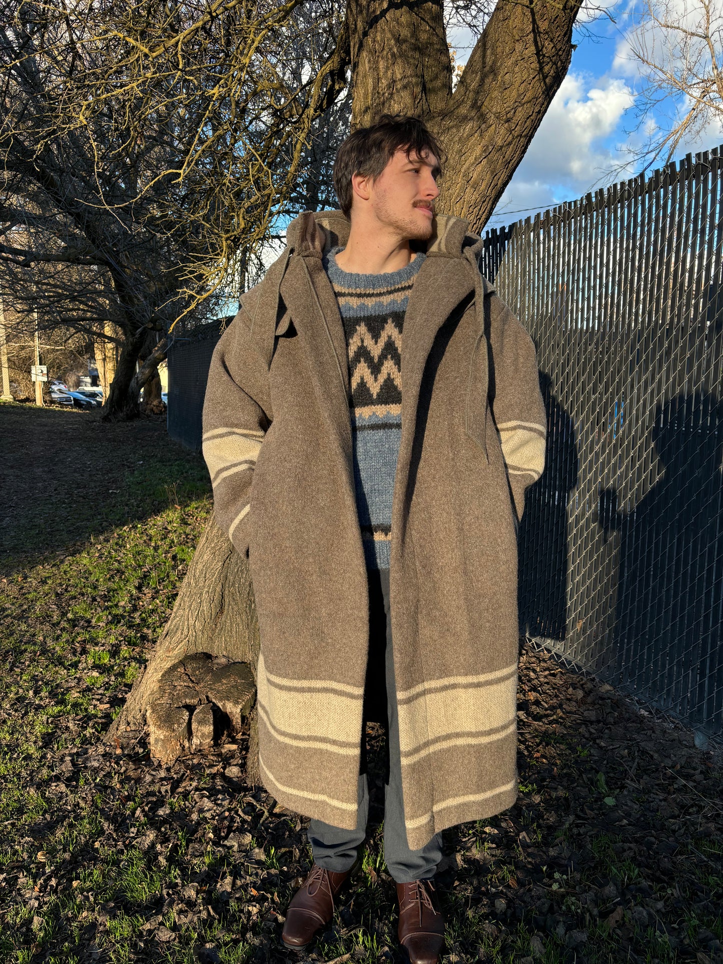 Oversized Blanket Coat