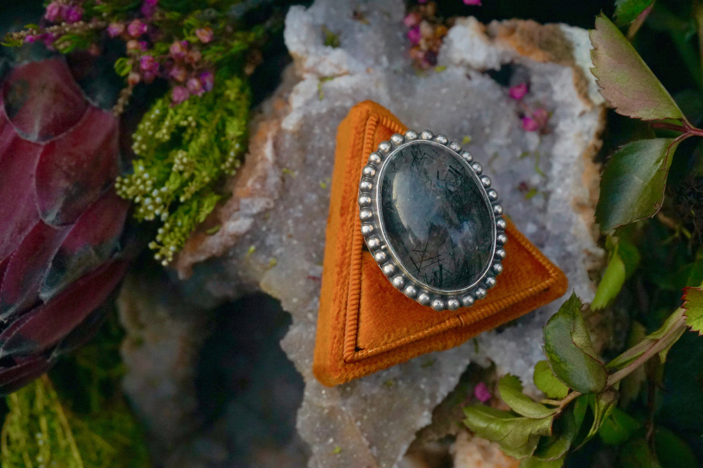 Rutilated Quartz Big Oval