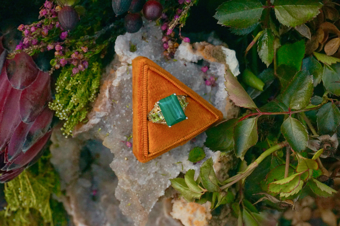 Malachite Rectangle