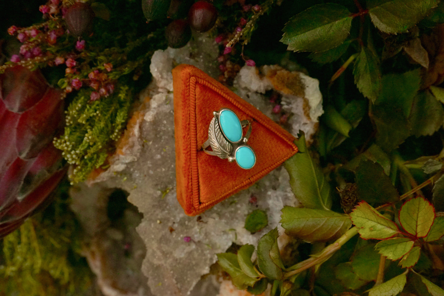 Little Sister Turquoise Ring