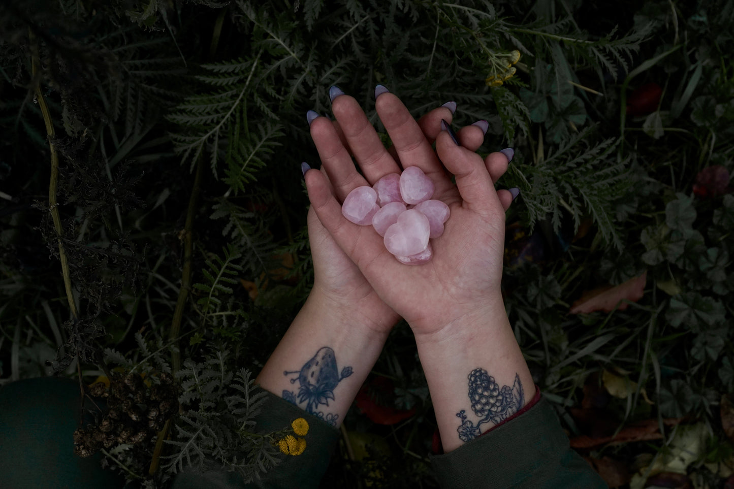 Rose Quartz Heart