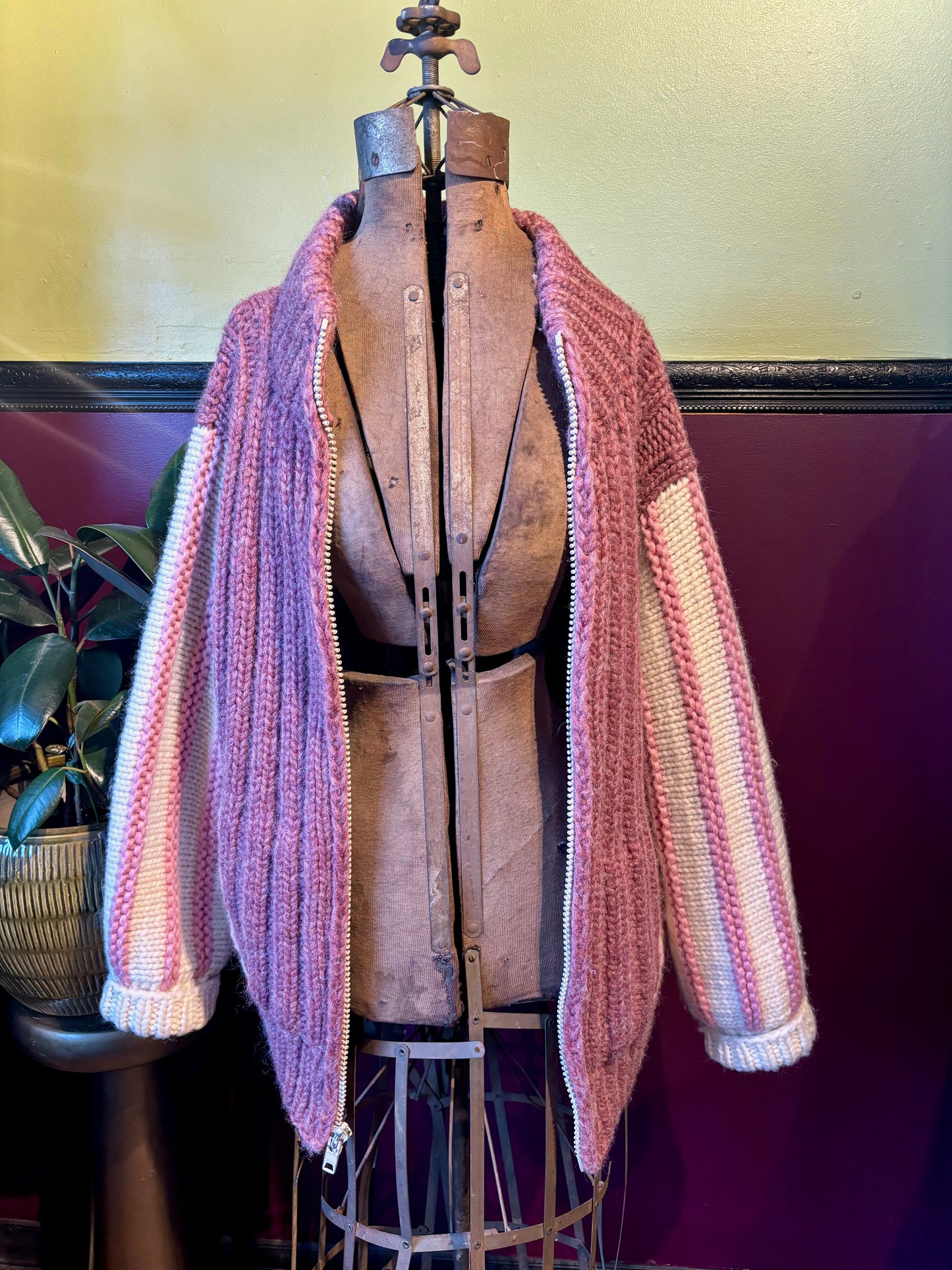 Oversized Knit Jacket