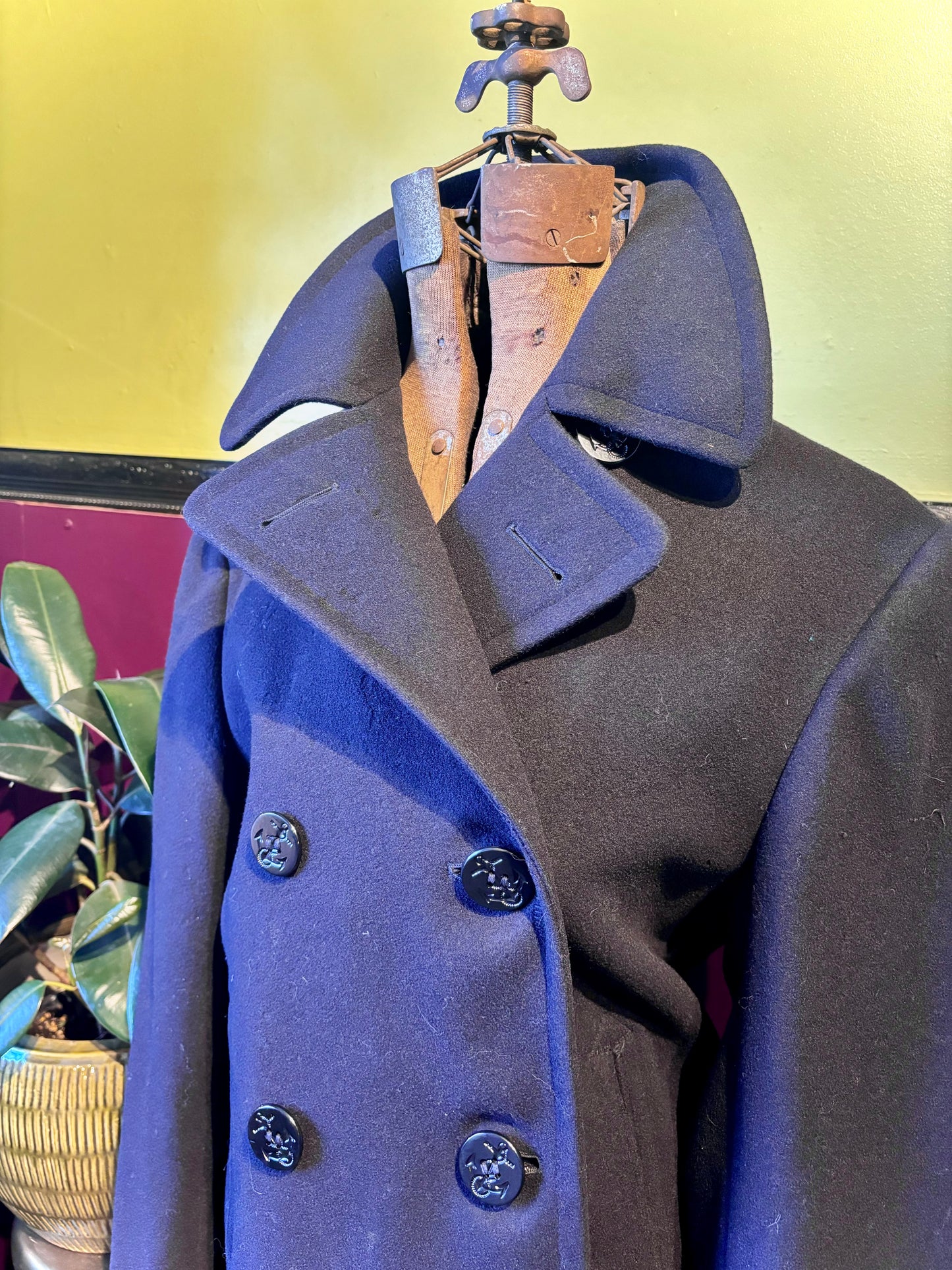 Naval Wool Coat