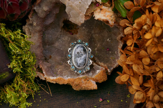 Dendritic Opal & Labradorite