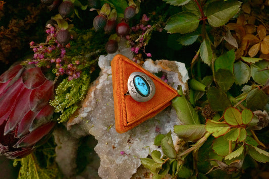 Turquoise 'Shadow Box' Ring