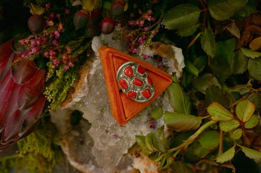 Under the Sea Coral Ring